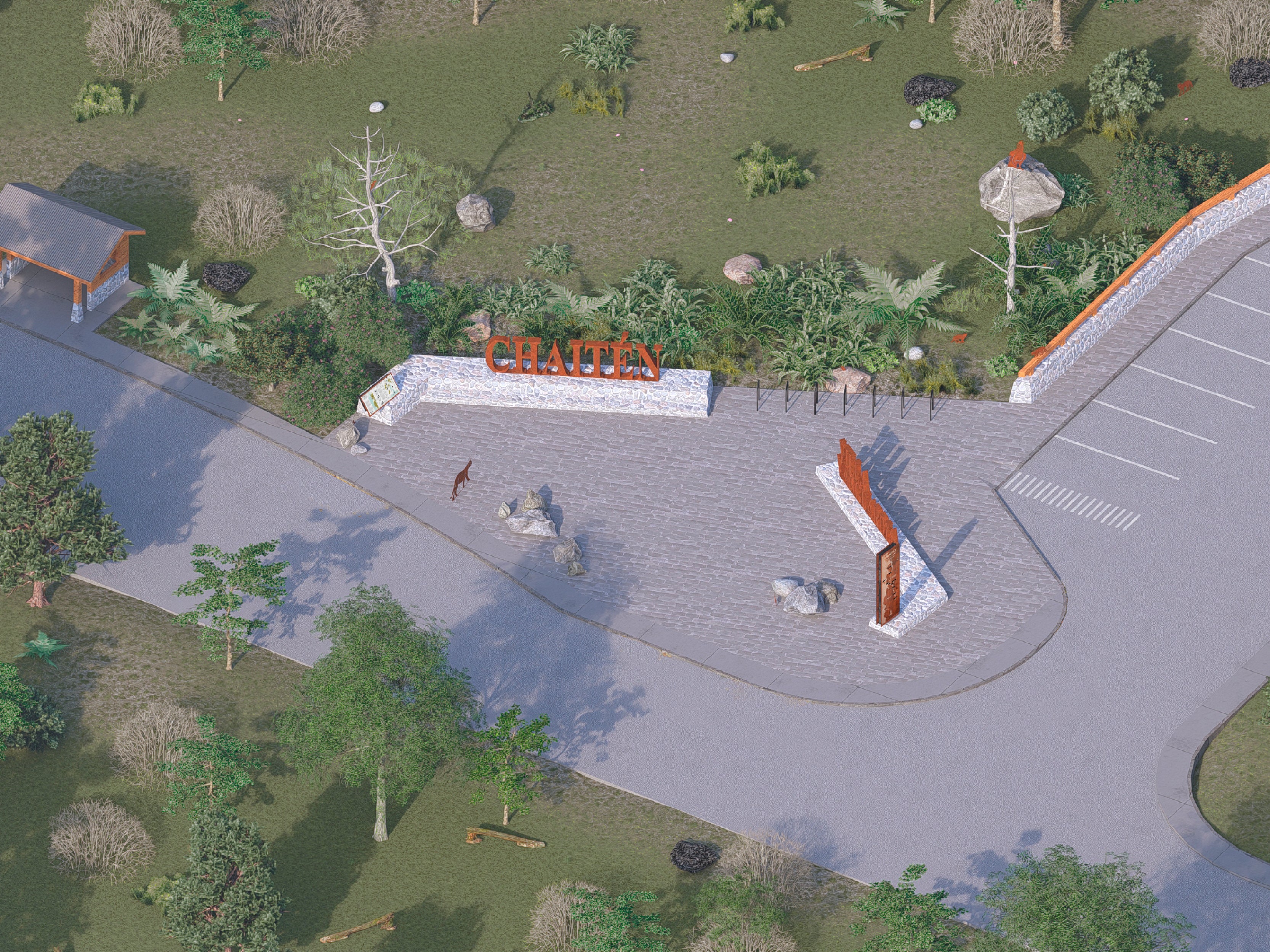 Hitos de Bienvenida Chaitén Comunidad Portal