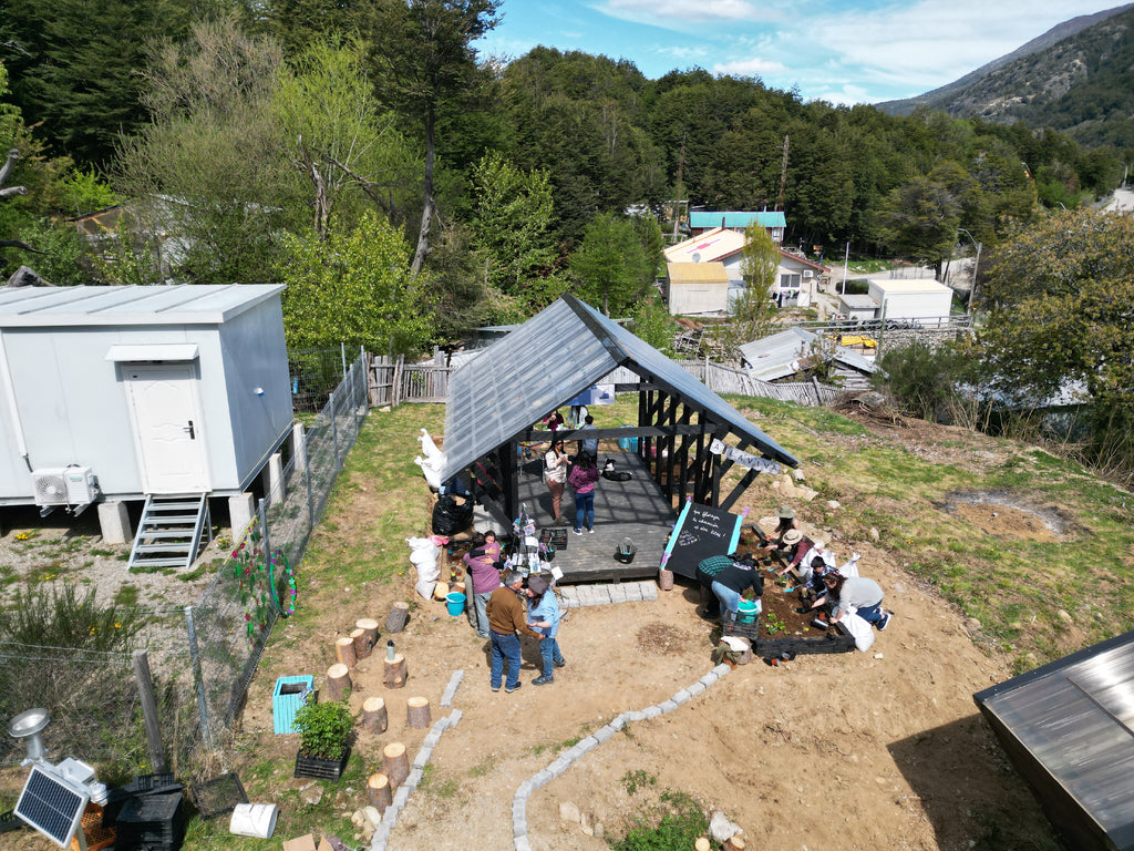 Aula Viva de la Escuela Nacimiento del Río Baker