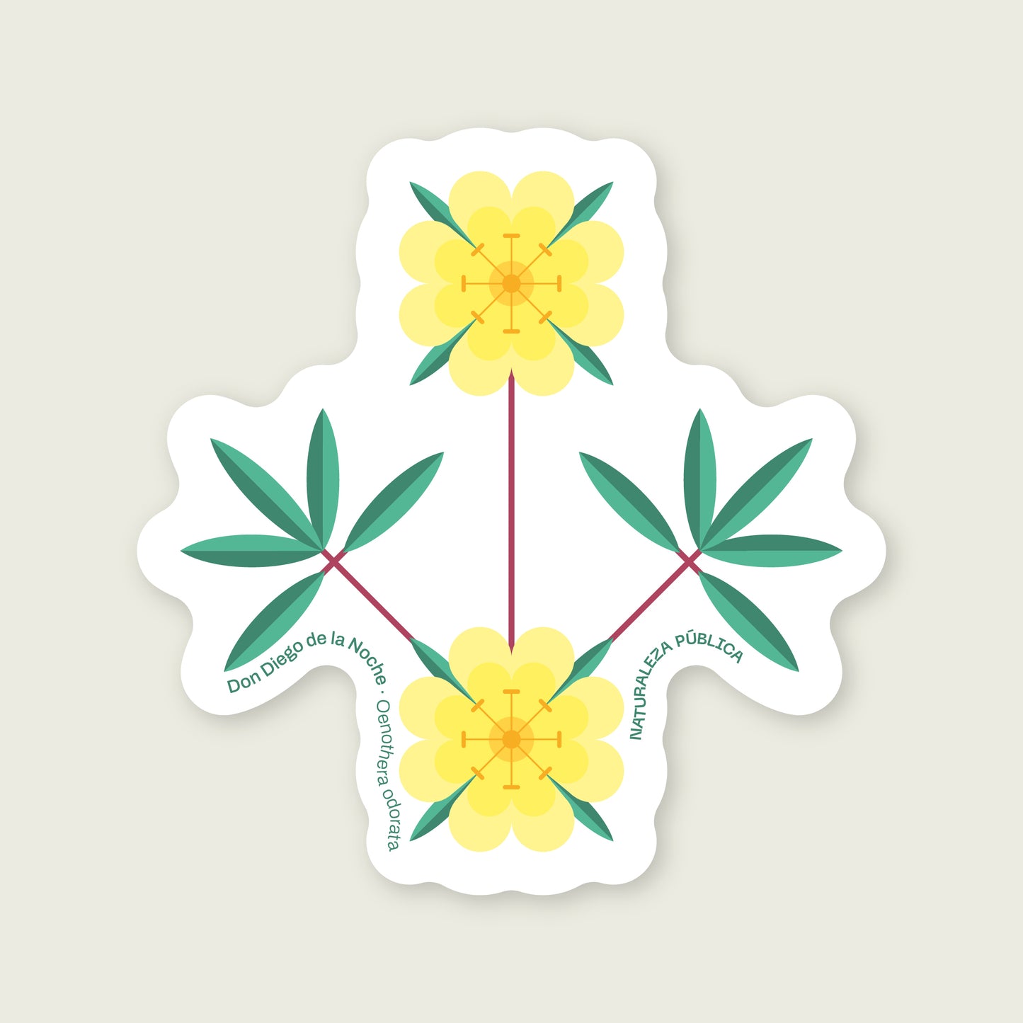 Sticker Flora Nativa — Don Diego