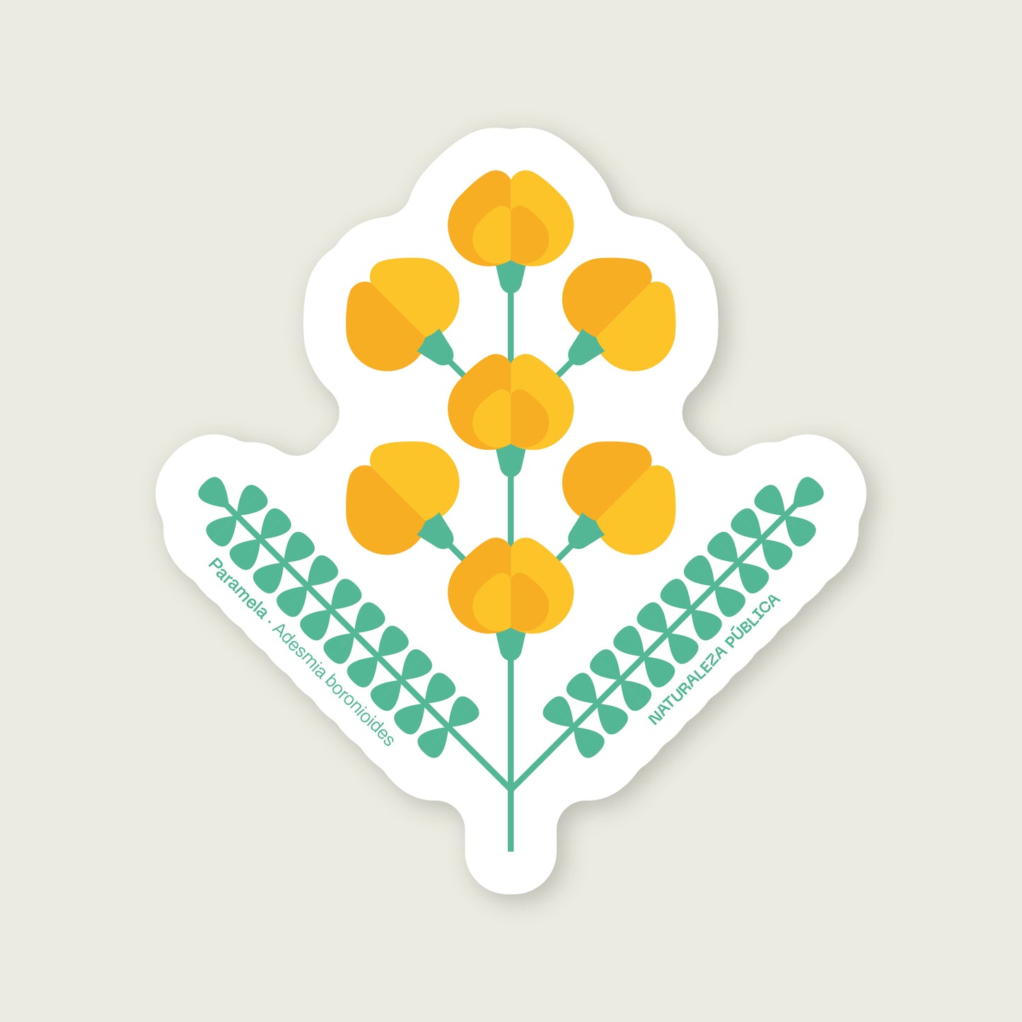 Sticker Flora Nativa — Paramela
