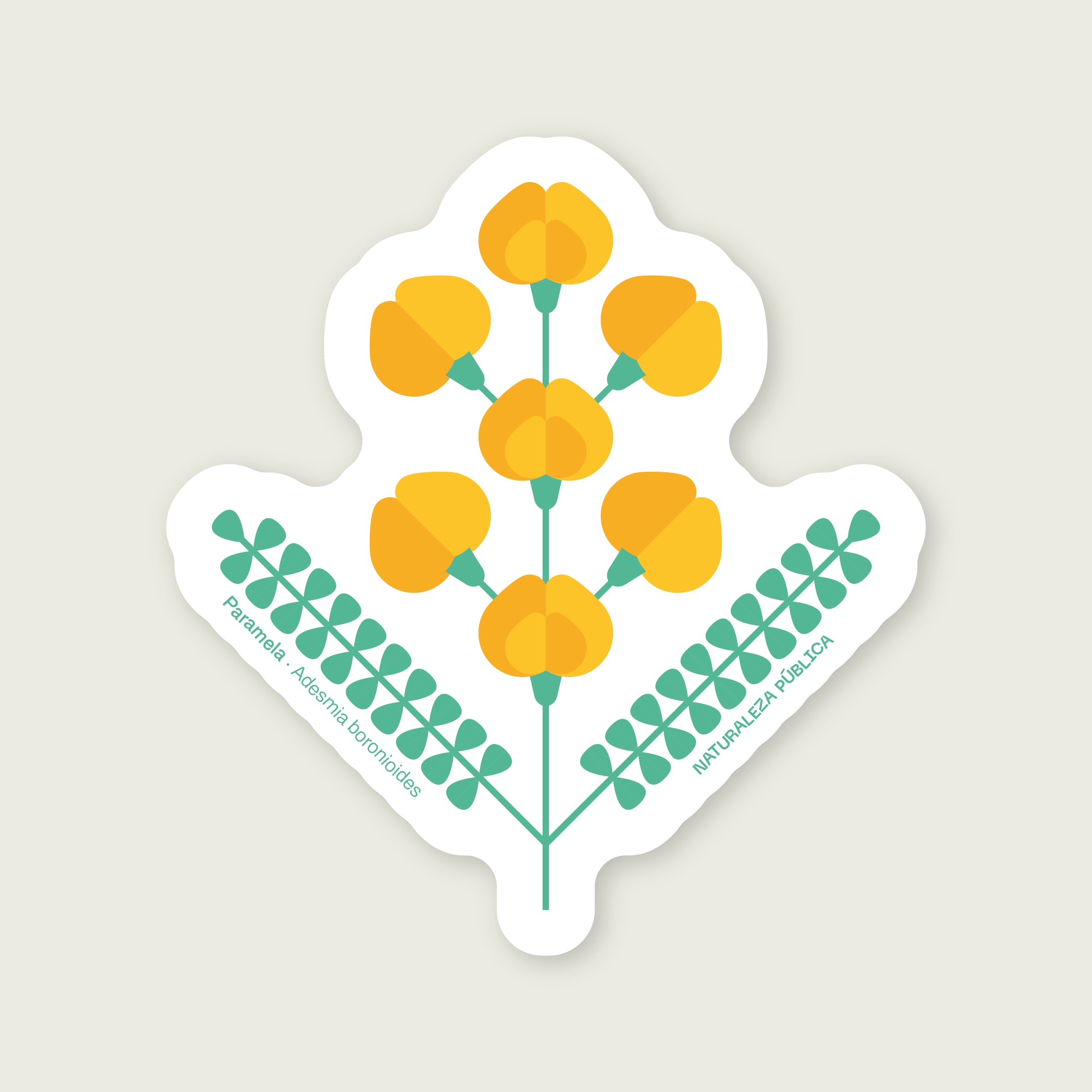 Sticker Flora Nativa — Paramela