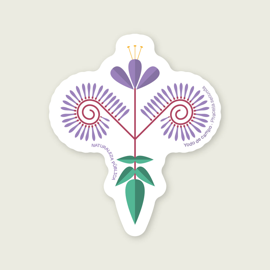 Sticker Flora Nativa — Yodo de Campo