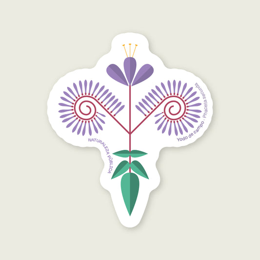 Sticker Flora Nativa — Yodo de Campo
