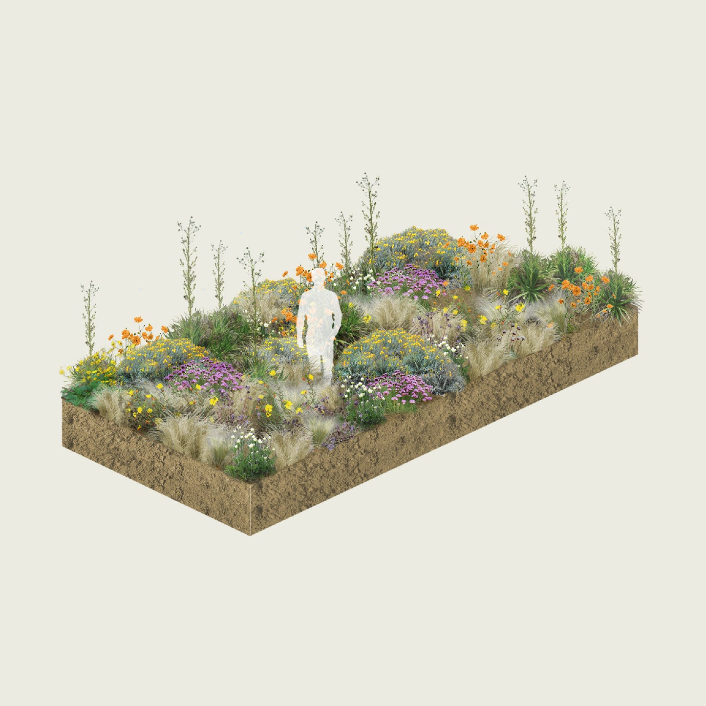 Pack Banda Floral de Estepa