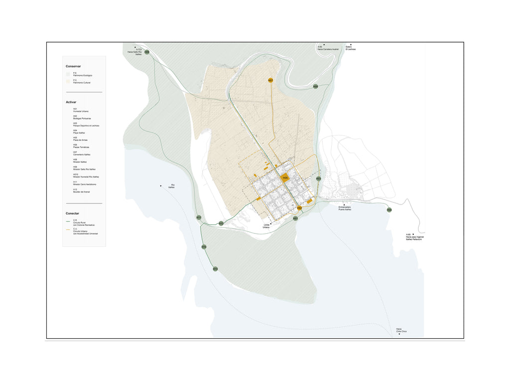 Plan Maestro de Áreas Verdes Puerto Ibáñez