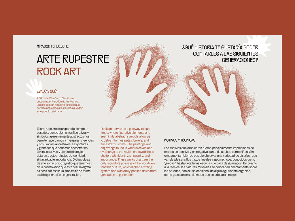 Museografía Mirador Tehuelche