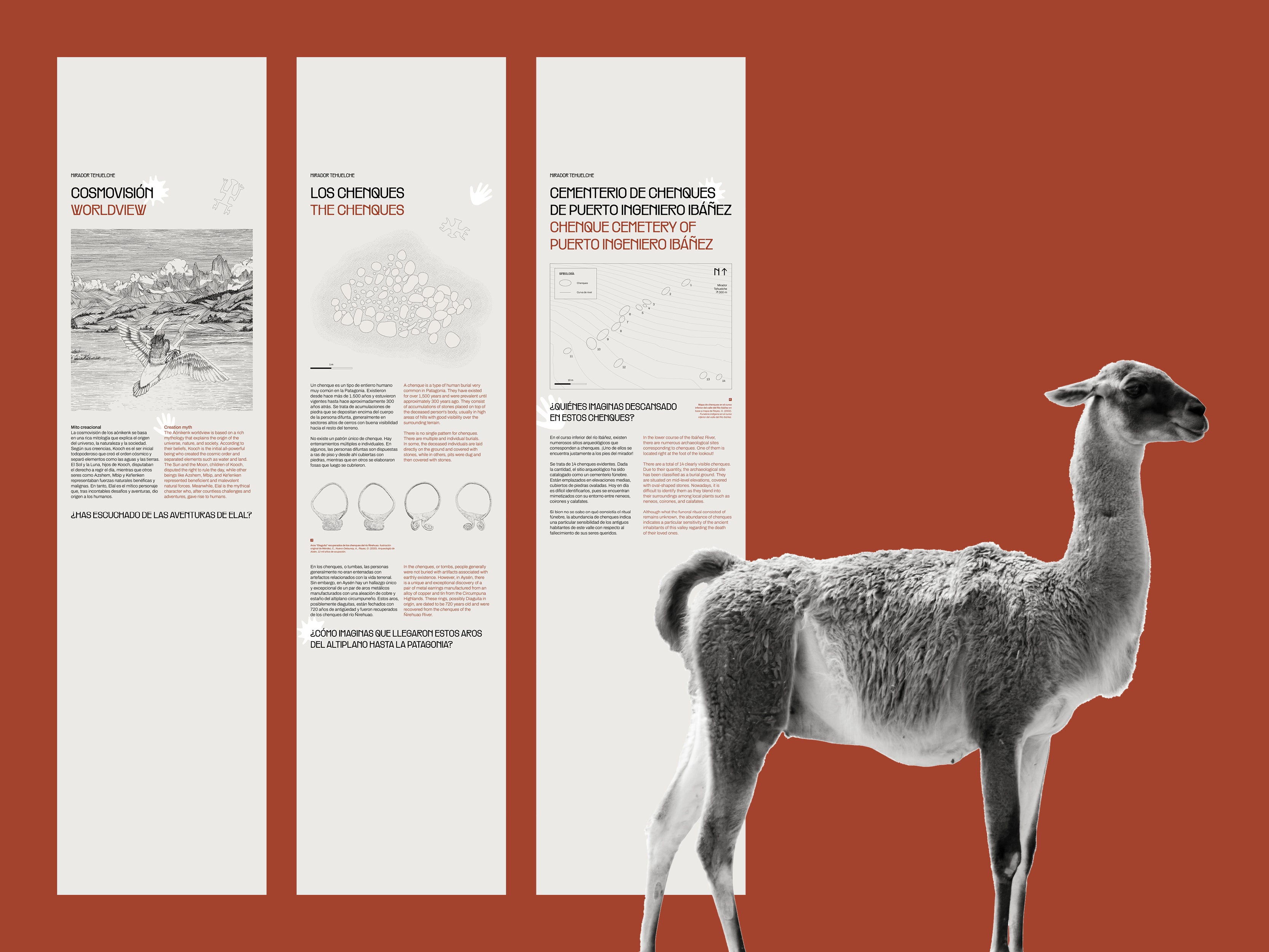 Museografía Mirador Tehuelche