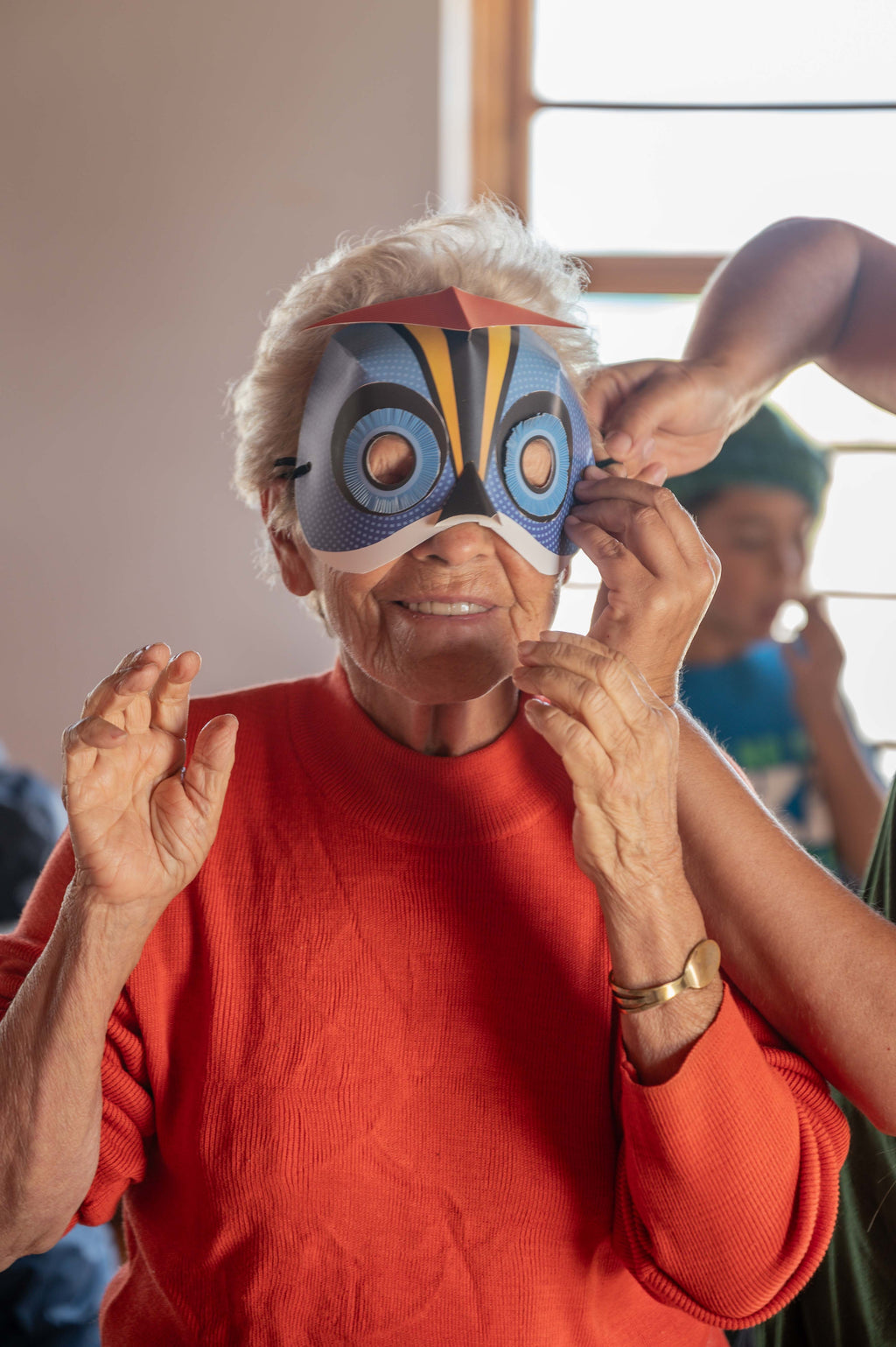 Máscaras de Papel Aves del Humedal
